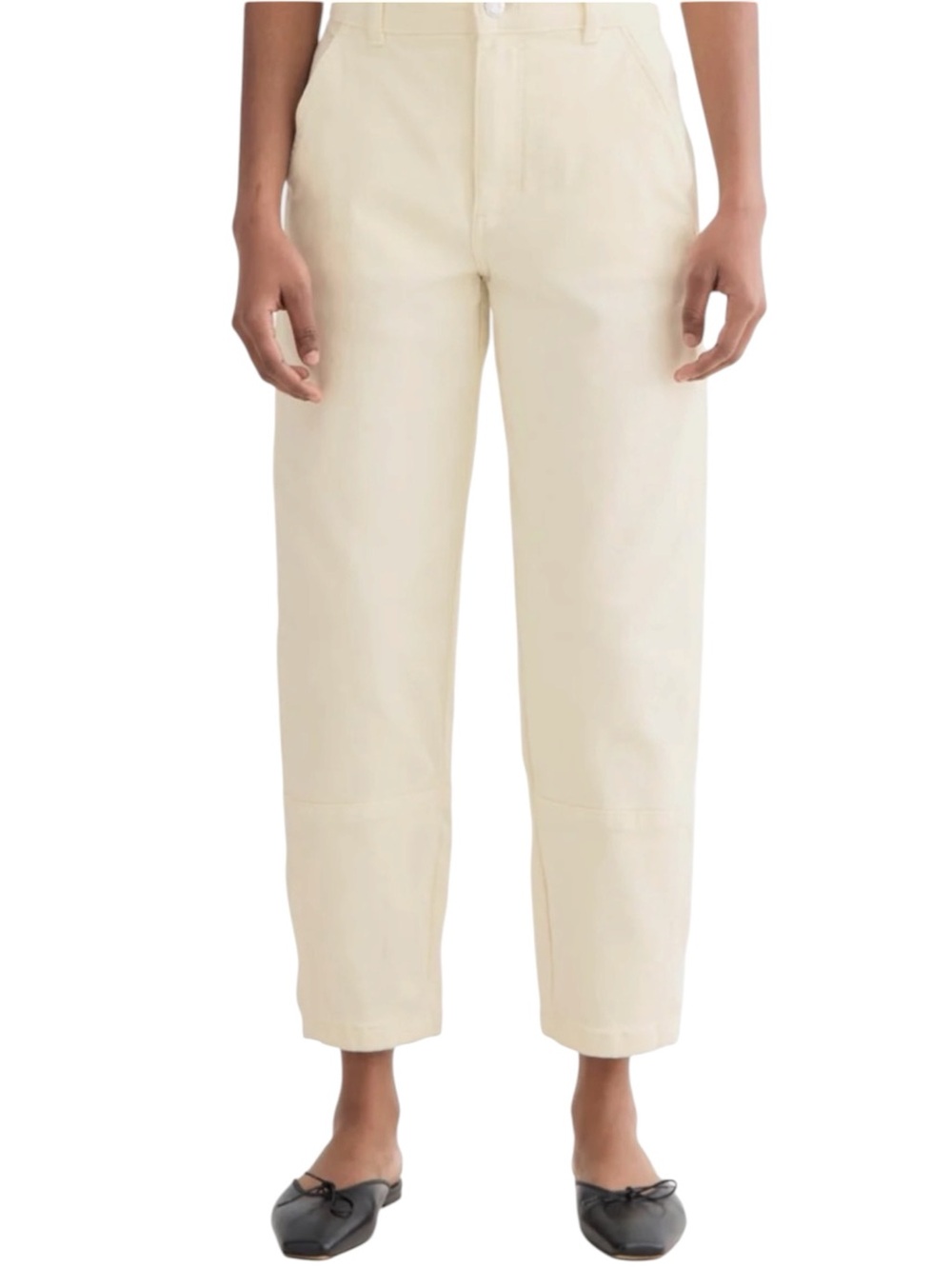 Everlane The Utility Barrel Pant in Bone Size 16 - Picture 11 of 11